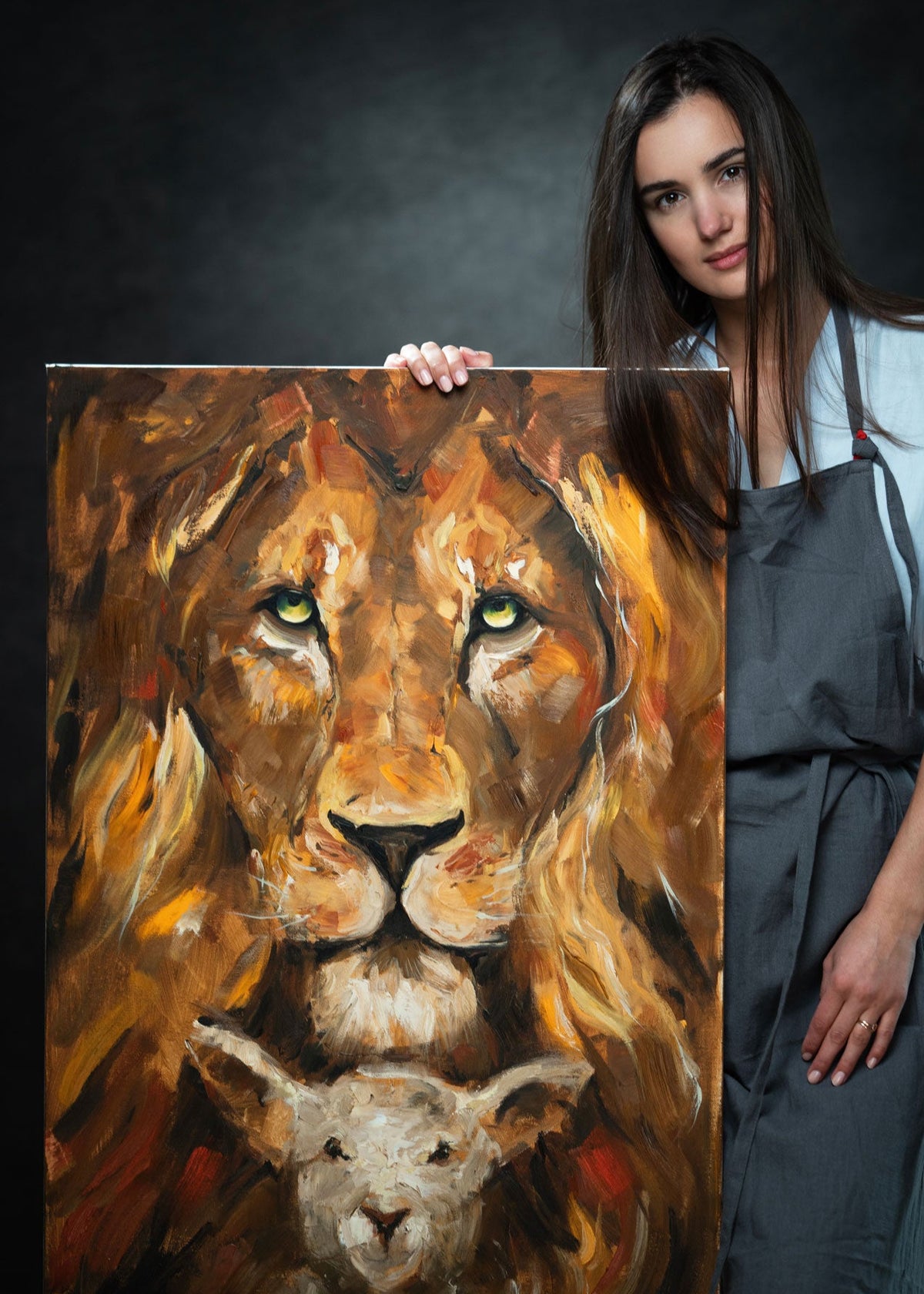 Print "The Lion and the Lamb"